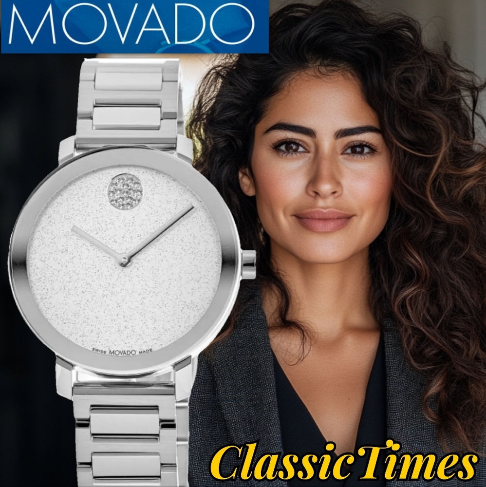 ***SOLD*** Movado Bold Evolution Quartz Ladies Watch - Picture 1 of 10